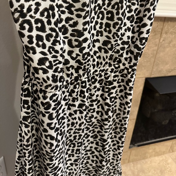 Talbots Leopard Print Midi Dress - Picture 8 of 16